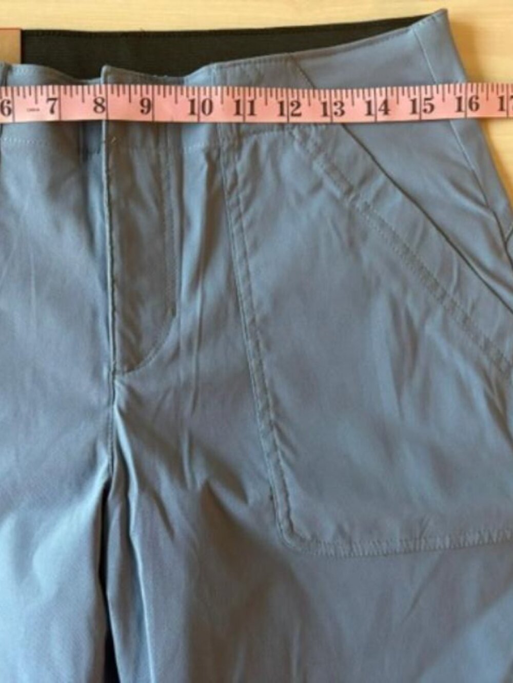 NWT Women's Eddie Bauer Horizon Straight Ankle Pants Blue Size 8 Travel Hiking - Picture 10 of 10